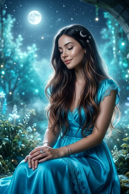 Luna — elegant and dreamy AI companion
